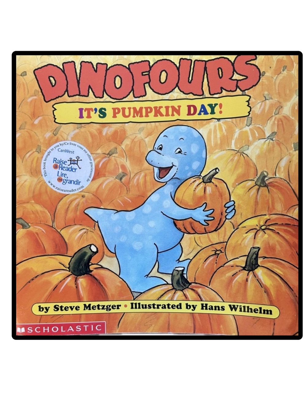 BUNDLE & SAVE 🎃Dinofours It's Pumpkin Day Book Softcover by Steve Metzger